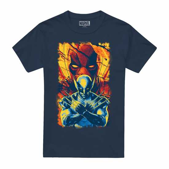 Marvel Comics T-Shirt Дедпул и Вулв 