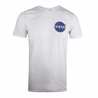 Nasa Core Logo T-Shirt Бяло Мъжки тениски с яка