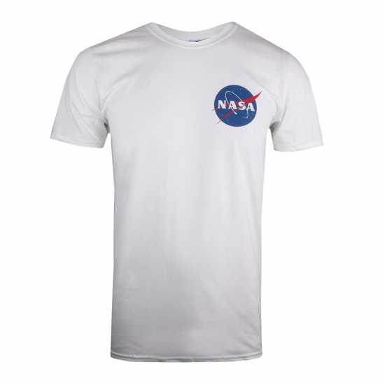 Nasa Core Logo T-Shirt Бяло Мъжки тениски с яка