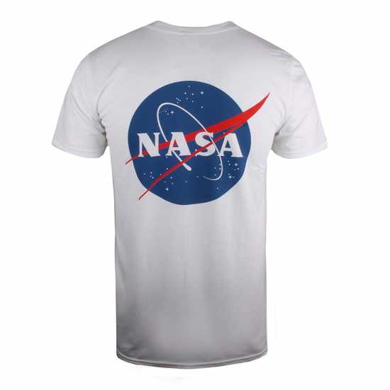 Nasa Core Logo T-Shirt Бяло Мъжки тениски с яка