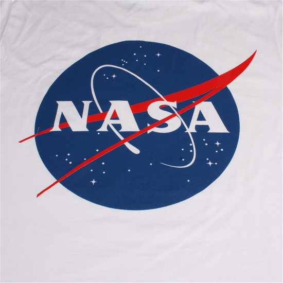 Nasa Core Logo T-Shirt Бяло Мъжки тениски с яка