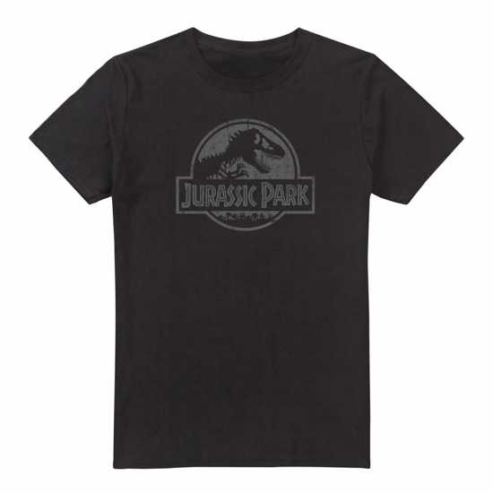 Jurassic Park T-Shirt Черно Мъжки тениски с яка