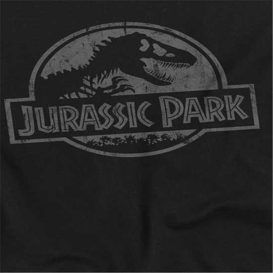 Jurassic Park T-Shirt Черно Мъжки тениски с яка