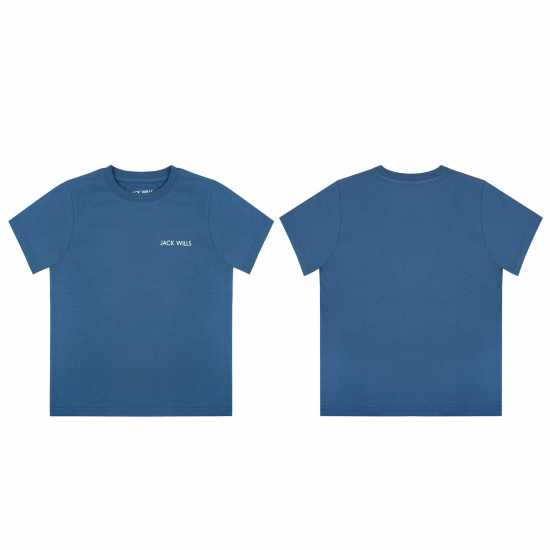 Jack Wills Sandleford T-Shirt Juniors Дълбоко синьо Детски тениски и фланелки