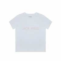 Jack Wills Forstal Tee Jn43 Бяло Детски тениски и фланелки