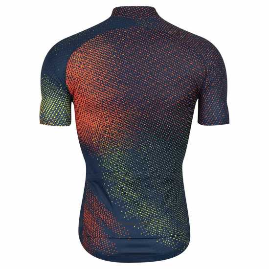 Pearl Izumi Attack Jersey Тъмносин/Фуего Облекло за колоездене