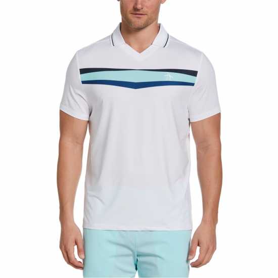 Original Penguin Ss Polo Sn99 Ярко бяло Тенис разпродажба