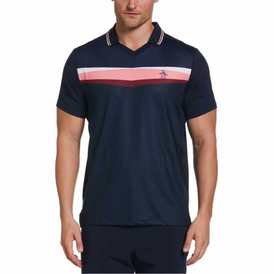 Original Penguin Ss Polo Sn99 Черна Ирис Тенис разпродажба