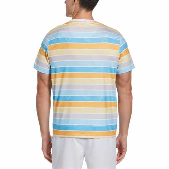 Original Penguin Striped Tee Sn99 Ярко бяло Тенис разпродажба