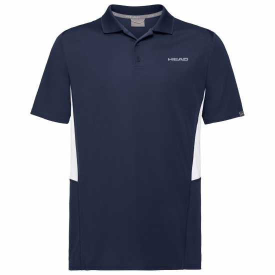 Блуза С Яка Head Club Tech Polo Shirt Blue Мъжки тениски с яка