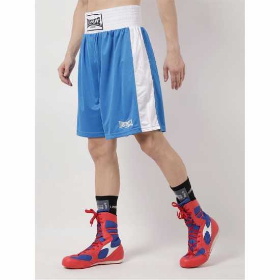 Lonsdale Boxing Shorts Синьо/Бяло Мъжки къси панталони