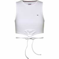 Tommy Jeans Tjw Ultr Crp Tie Top  Womens