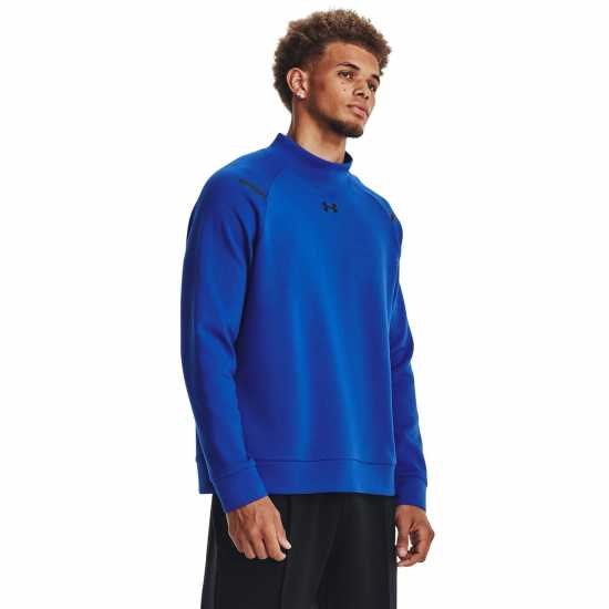 Under Armour Полар Мъже Unstoppable Mock Fleece Mens  Атлетика