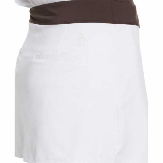 Original Penguin Plted Skirt Ld99 Bright White Тенис разпродажба