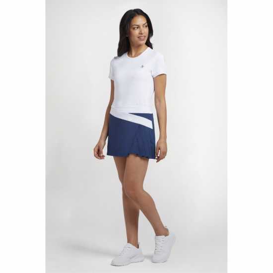 Original Penguin Plted Skirt Ld99 Astral Night Тенис разпродажба