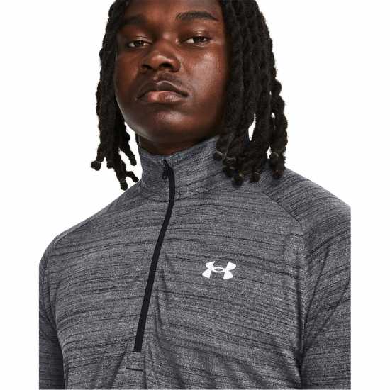 Under Armour Tech Half Zip Core Sn99 Черно Мъжки тениски с яка