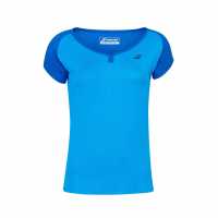 Babolat Тениска Poly Cap Sleeve T Shirt Womens  Дамско тенис облекло