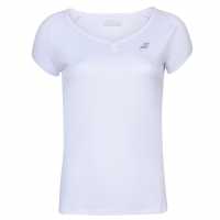 Babolat Тениска Момичета Play Cap Sleeve T Shirt Junior Girls Лилаво 