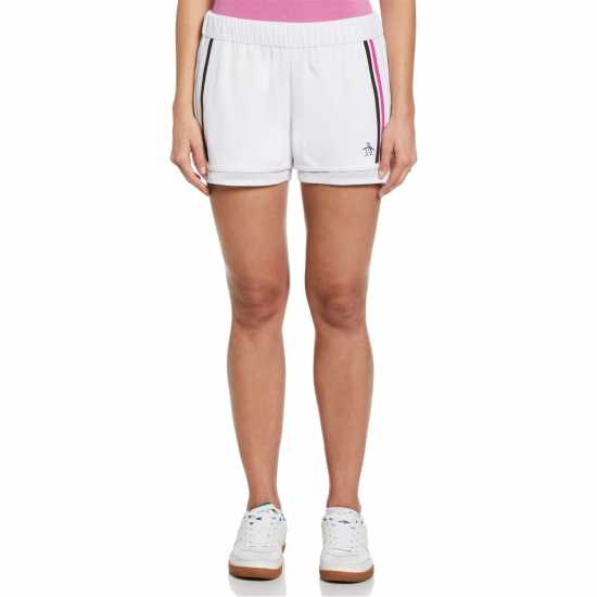 Original Penguin Elstc Shorts Ld99 Ярко бяло Тенис разпродажба