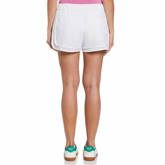 Original Penguin Elstc Shorts Ld99 Ярко бяло Тенис разпродажба