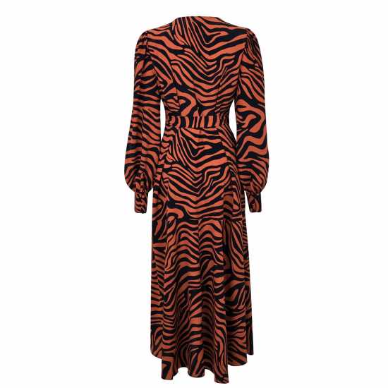 Biba Biba Printed Wrap Dress Многоцветно Dresses Under 60