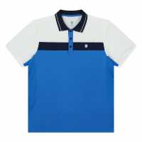 K Swiss Мъжка Блуза С Яка Core Training Polo Shirt Mens Френско синьо 