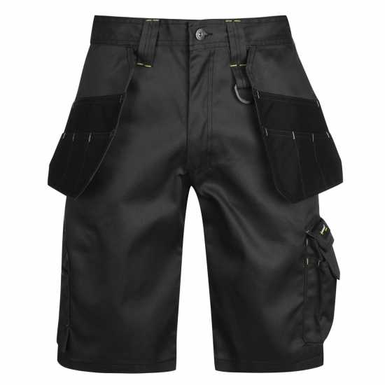 Dunlop Мъжки Къси Работни Панталони On Site Shorts Mens Charcoal Мъжки къси панталони