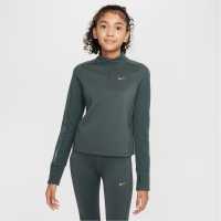 Nike Pro Girls' Therma-FIT Long-Sleeve 1/2-Zip Training Top  Атлетика