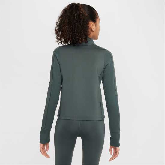 Nike Pro Girls' Therma-FIT Long-Sleeve 1/2-Zip Training Top  Атлетика