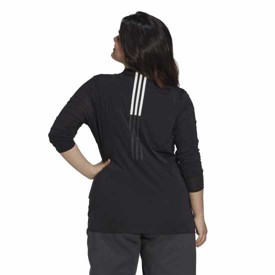 Adidas Long Sleeve T-Shirt (Plus Size) Womens  Дамски тениски и фланелки