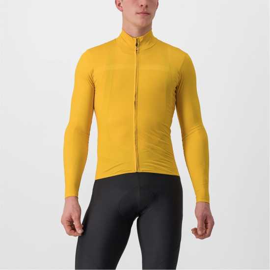 Castelli Therm Mid Sn99 Злато Мъжки тениски с яка