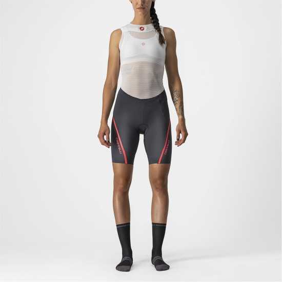 Castelli Дамски Клин Velocissima 3 Short Ladies Сиво Облекло за колоездене