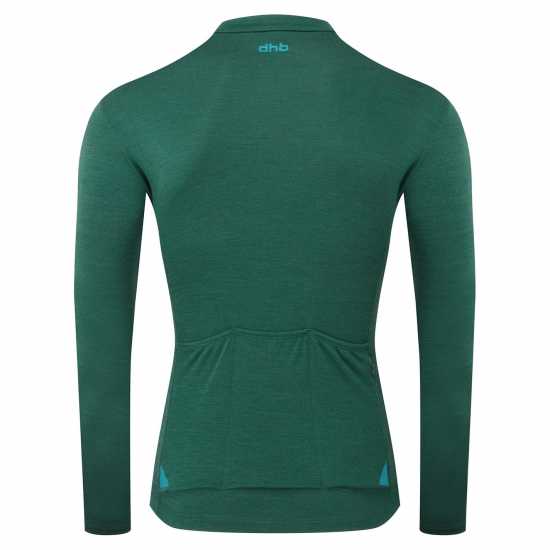 Dhb Aeron Men's Merino Long Sleeve Jersey 2.0  Мъжки тениски с яка