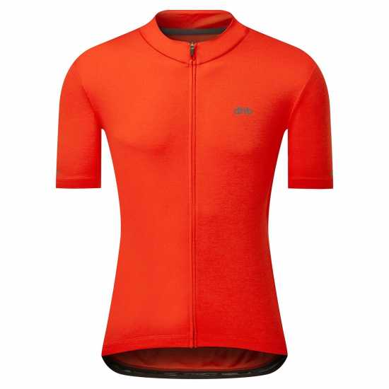 Dhb Men's Short Sleeve Jersey Червено Мъжки тениски с яка