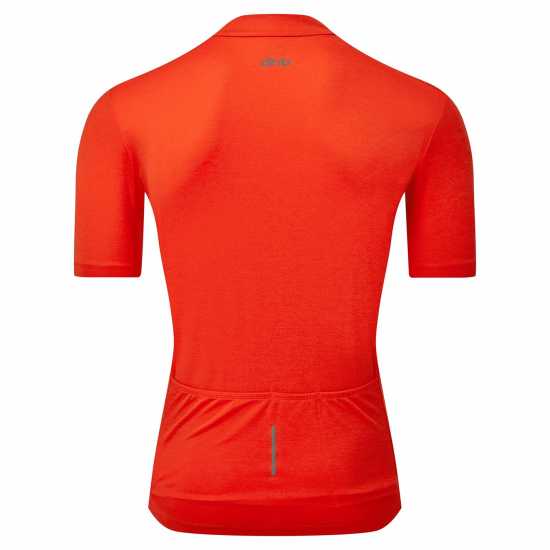 Dhb Men's Short Sleeve Jersey Червено Мъжки тениски с яка