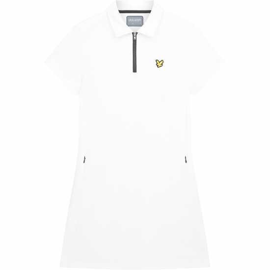 Lyle And Scott Lyle Golf Dress Ld99 Бяло Dresses Under 60