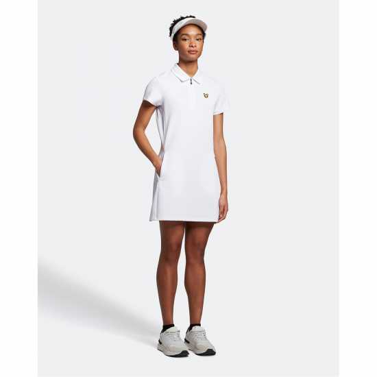 Lyle And Scott Lyle Golf Dress Ld99 Бяло Dresses Under 60