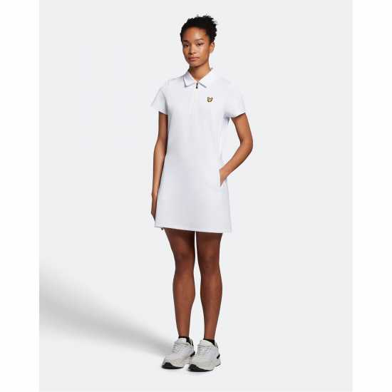 Lyle And Scott Lyle Golf Dress Ld99 Бяло Dresses Under 60