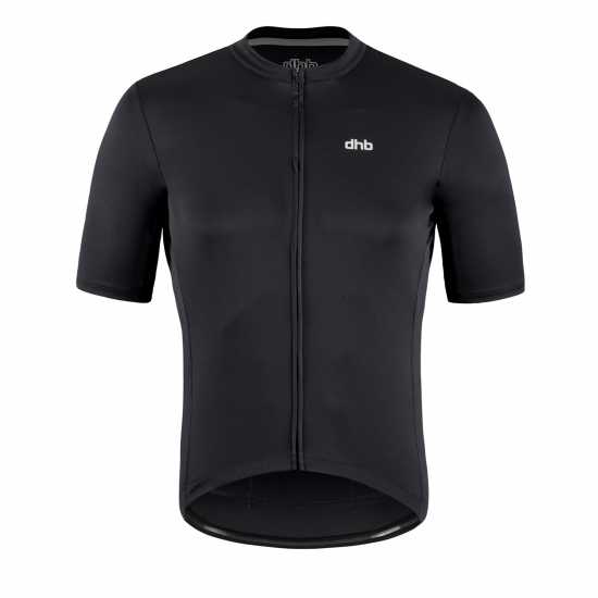 Dhb Blok Men's Classic Short Sleeve Jersey Черно Облекло за колоездене