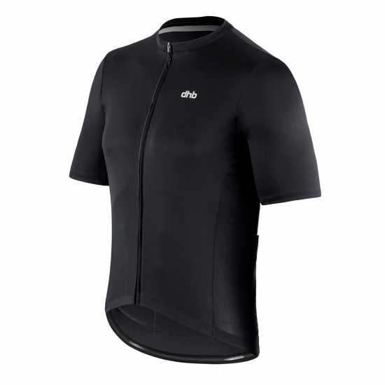 Dhb Blok Men's Classic Short Sleeve Jersey Черно Облекло за колоездене