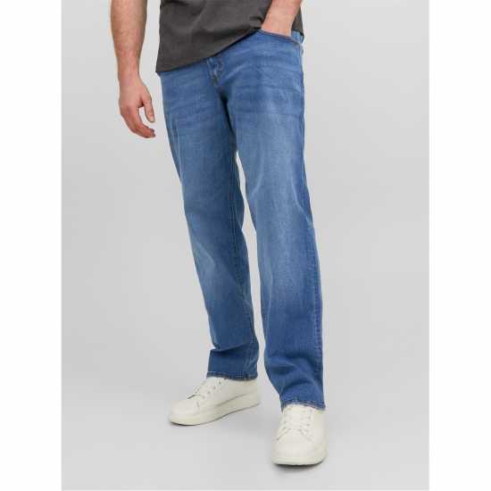 Jack And Jones Мъжки Дънки Mike 223 Jeans Mens Plus Size  Мъжки дънки