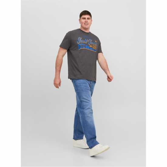 Jack And Jones Мъжки Дънки Mike 223 Jeans Mens Plus Size  Мъжки дънки