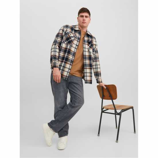 Jack And Jones Мъжки Дънки Mike 270 Jeans Mens Plus Size  Мъжки дънки