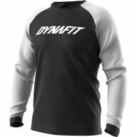 Dynafit Ride L/s Sn99 Черно/Нимбус Мъжки тениски с яка