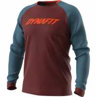 Dynafit Ride L/s Sn99 Сира Мъжки тениски с яка