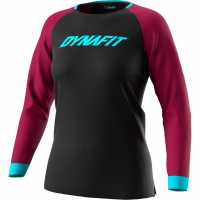 Dynafit Ride L/s Ld99 Черно/Червено Облекло за колоездене