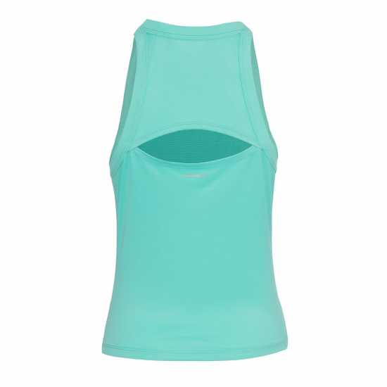 Slazenger Tennis Tank Зелено Дамски потници