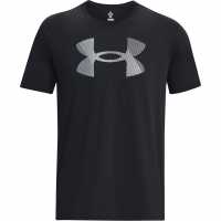 Under Armour Big Logo Fill Ss Black Атлетика