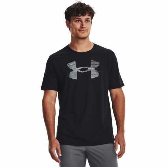 Under Armour Big Logo Fill Ss Black Атлетика