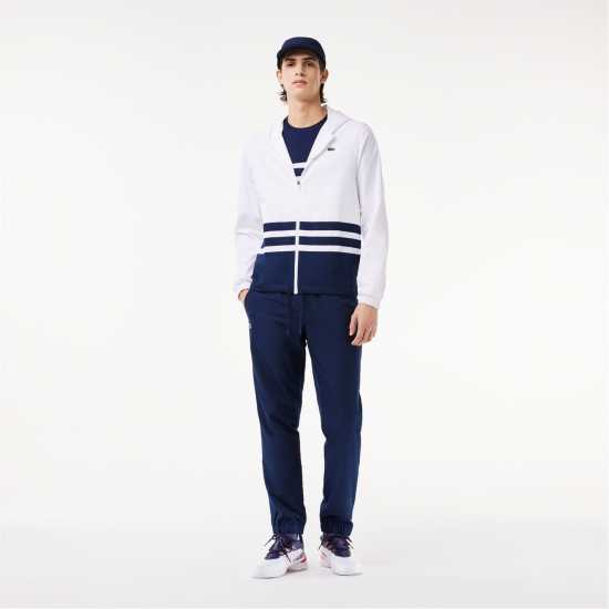 Lacoste Sprt Trksuit Sn99 Бяло/Морско синьо Мъжки спортни екипи в две части